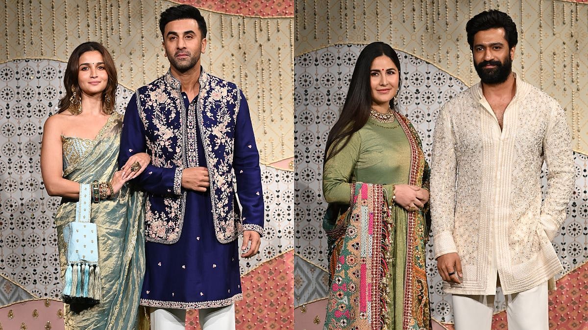 Alia Bhatt-Ranbir Kapoor To Katrina Kaif-Vicky Kaushal: Bollywood Couples Steal The Spotlight At Ambani's Ganesh Chaturthi Celebration