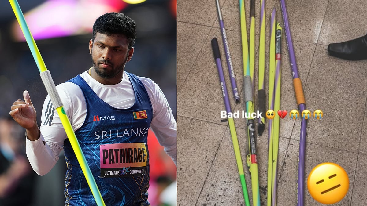 'Bad Luck': Sri Lankan Star Rumesh Pathirage's Crucial 'Javelin' Damaged During Flight Ahead Of Asian Games 2026