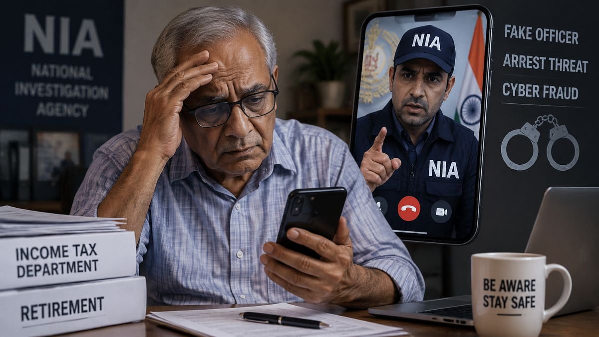Mumbai Cyber Fraud: 66-Year-Old Retired Income Tax Official Duped Of ₹8.51 Lakh In Fake NIA Arrest Threat Scam; Case Registered