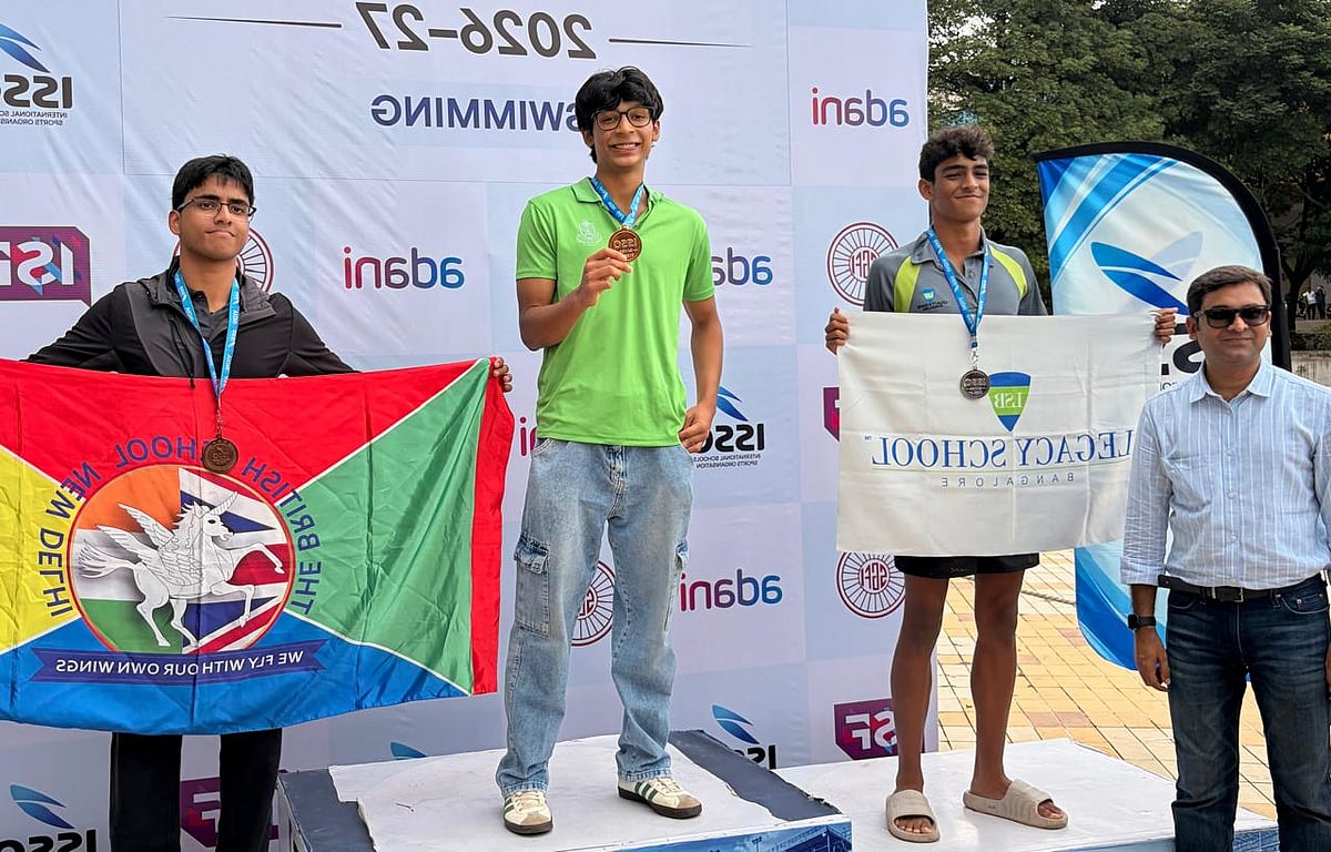 Mumbai Student Manan Adesara Strikes Gold And Silver At ISSO National Swimming Championship