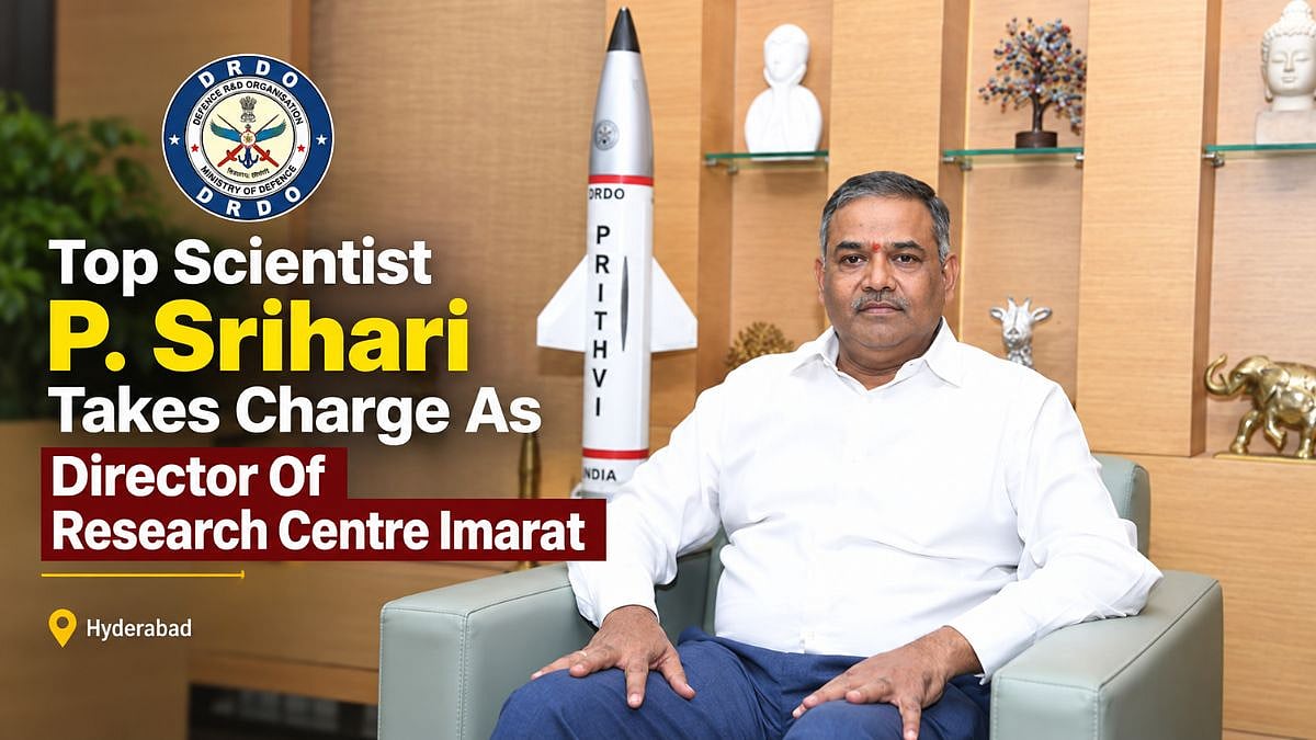 DRDO Scientist P Srihari Takes Charge As Director Of Research Centre Imarat In Hyderabad