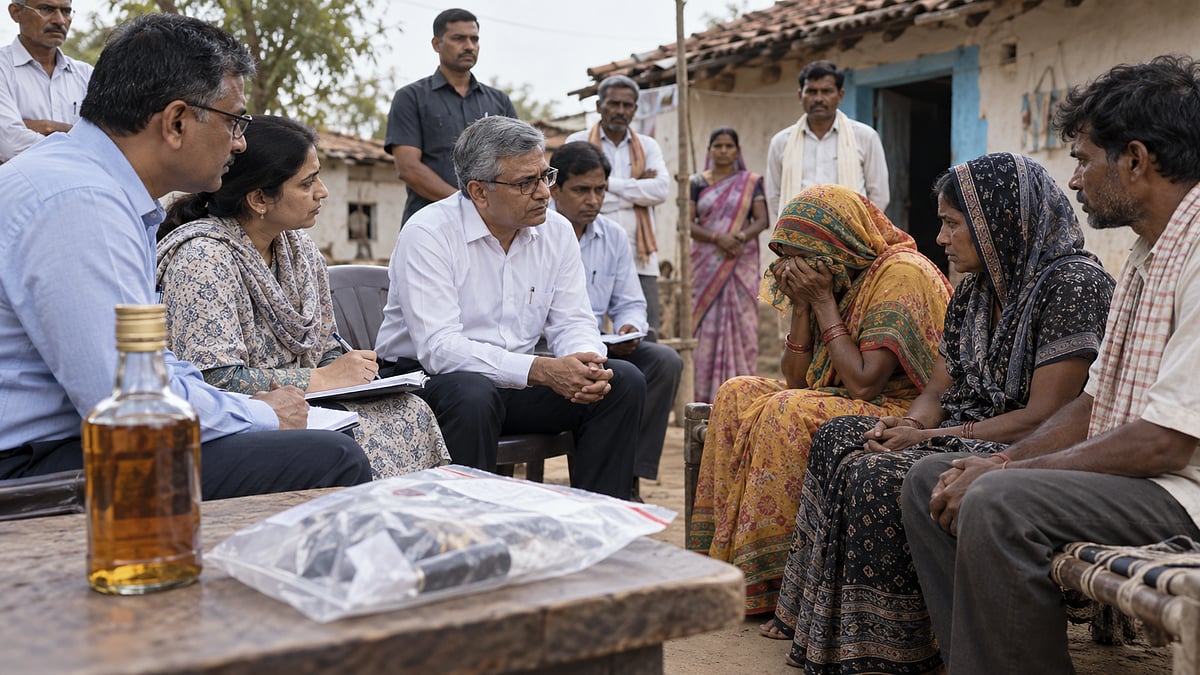 Sagar Spurious Liquor Tragedy: NHRC Team Meets Families Of Victims In Sagar After 20 Die & Over 100 Hospitalised