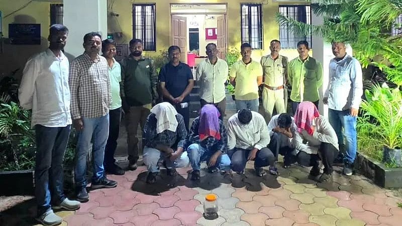 5-Member Gang Held For Smuggling Protected Turtle In Chhatrapati Sambhajinagar