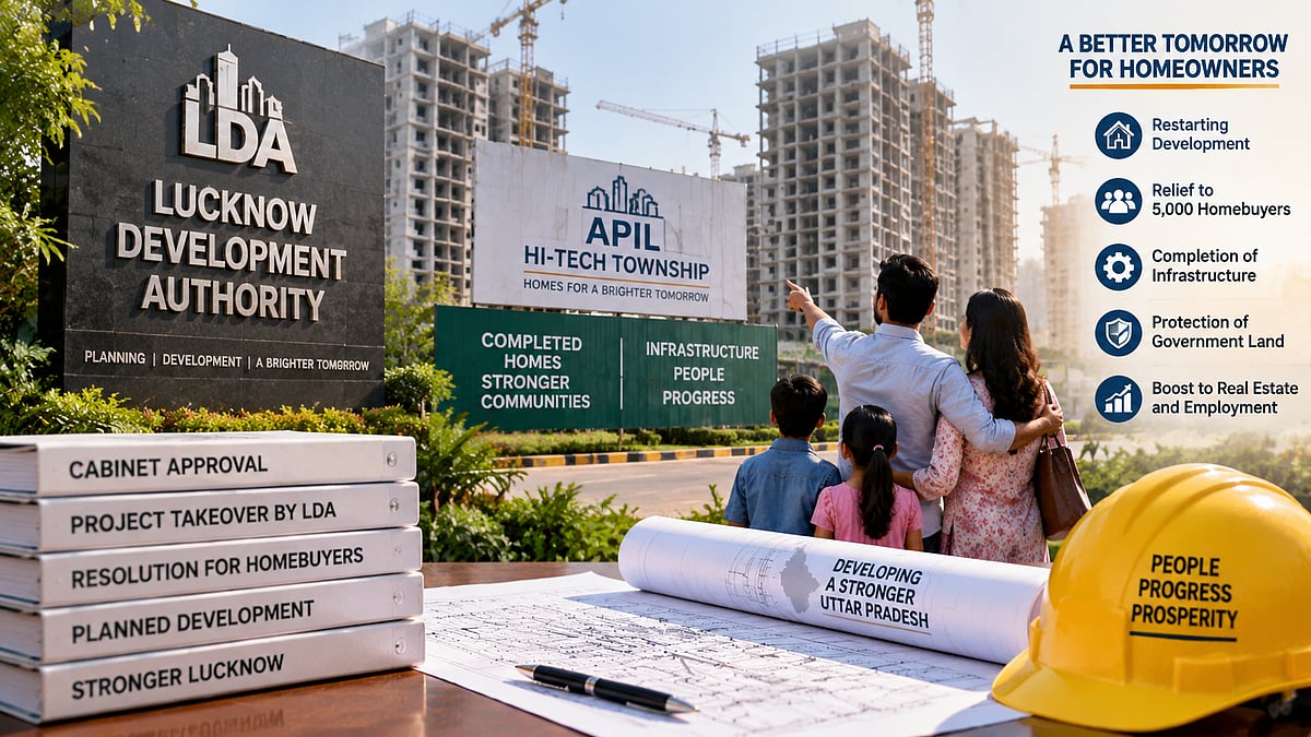 Uttar Pradesh: LDA To Complete APIL’s Hi-Tech Township In Lucknow, Move Aims To Resolve Issues Of 5,000 Homebuyers