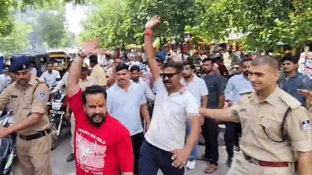 Varaha March Stopped In MP’s Dhar, Over 50 Activists Detained As 800 Cops Deployed