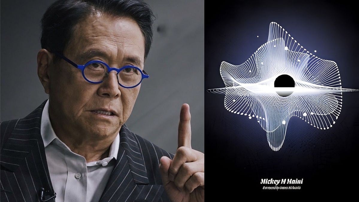 'Biggest Crash In History Has Started': Robert Kiyosaki Recommends Mickey Maini's 'The Entropy Trap' Book After Major Market Crash Warning