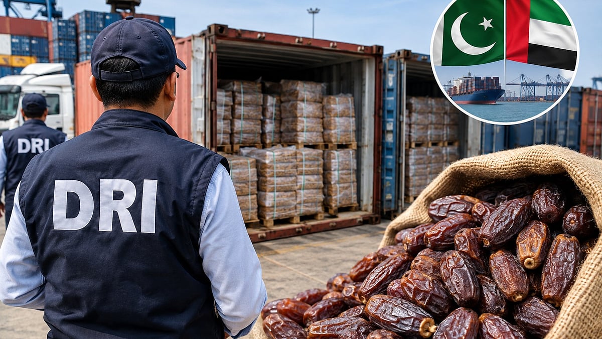 Nashik: DRI Seizes 362 Tonnes Of Pakistani-Origin Dry Dates From 13 Containers