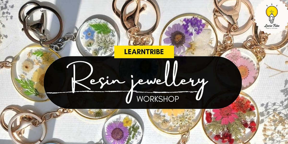 Resin jewellery and keychain workshop