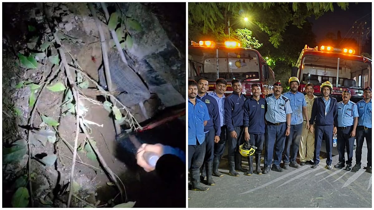 Pune: Worker Trapped Under Debris As Dangerous Water Tank Collapses At BJ Medical College Hostel, Rescued |WATCH VIDEO