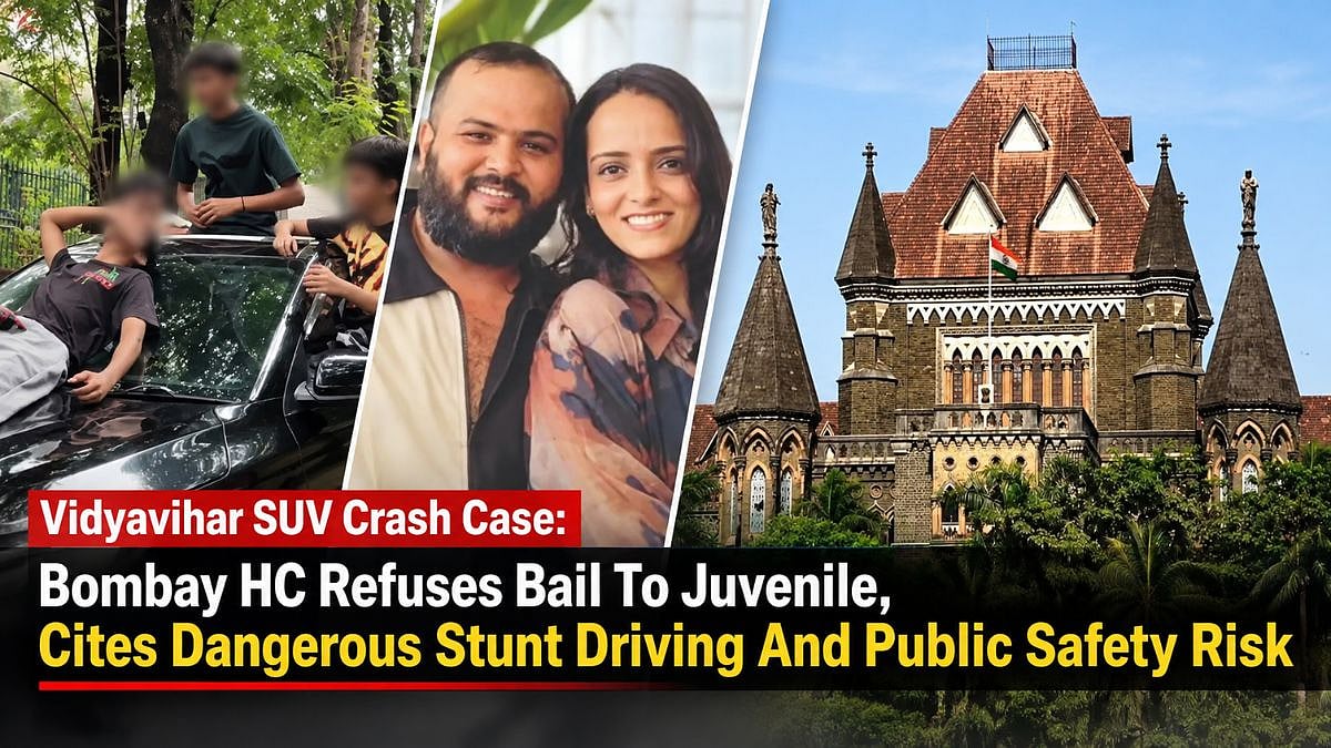 Vidyavihar SUV Crash Case: Bombay HC Refuses Bail To Juvenile, Cites Dangerous Stunt Driving And Public Safety Risk