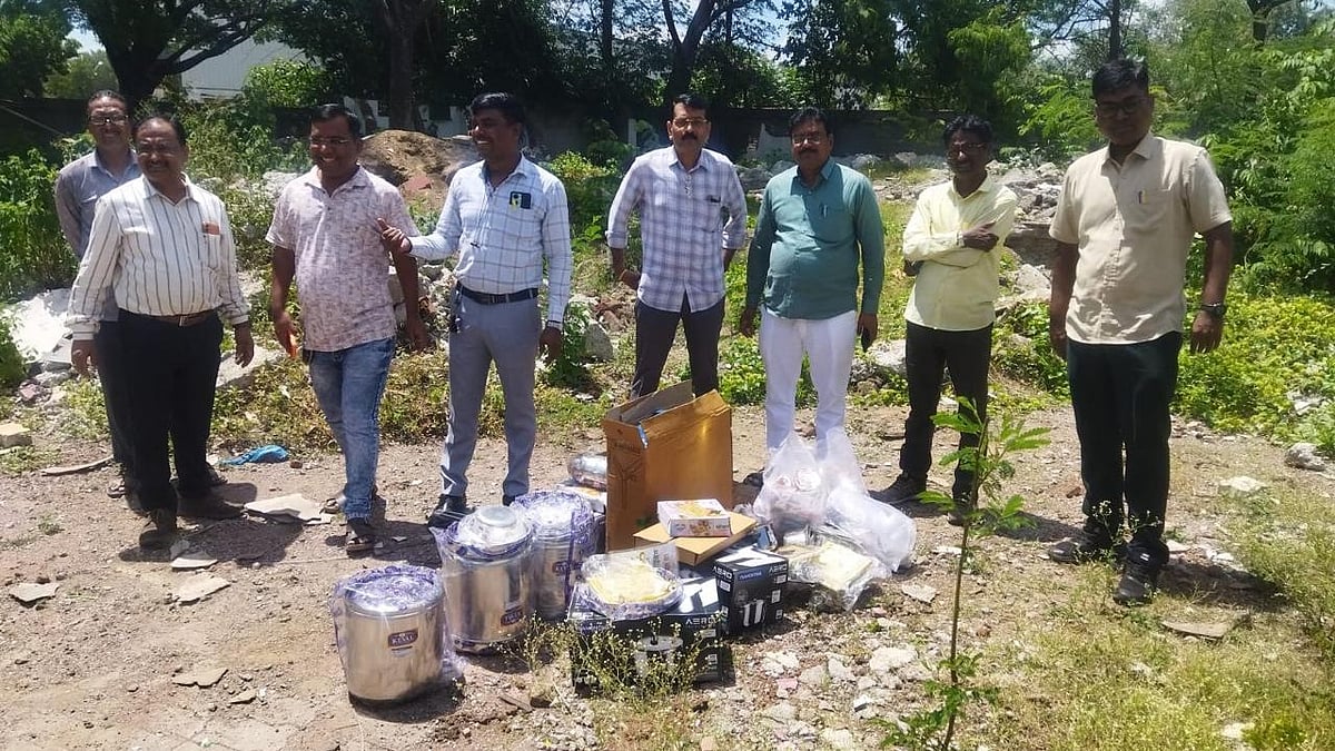 Chhatrapati Sambhajinagar: Household Utensils Found Hidden In Bushes On Gurudev Seva Mandal Land
