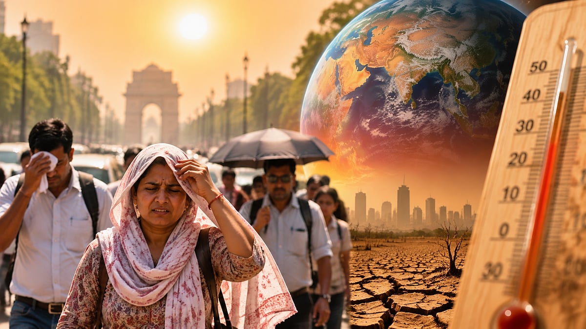 Climate Change Linked Heat Hits 117 Million Indians As Global Risky Heat Exposure Crosses 1.5 Billion