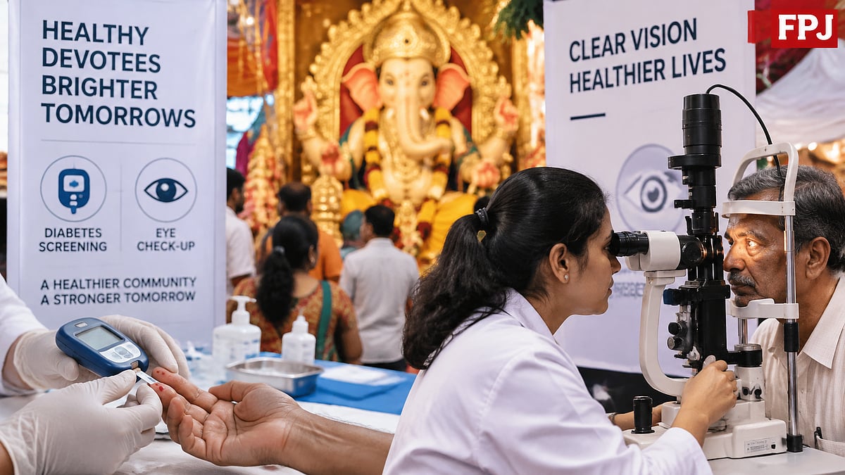 Ganpati Health Camps Reveal Diabetes Risk Among Devotees As 40% Above 40 Found Prediabetic Or Diabetic In 10-Year Screening Drive