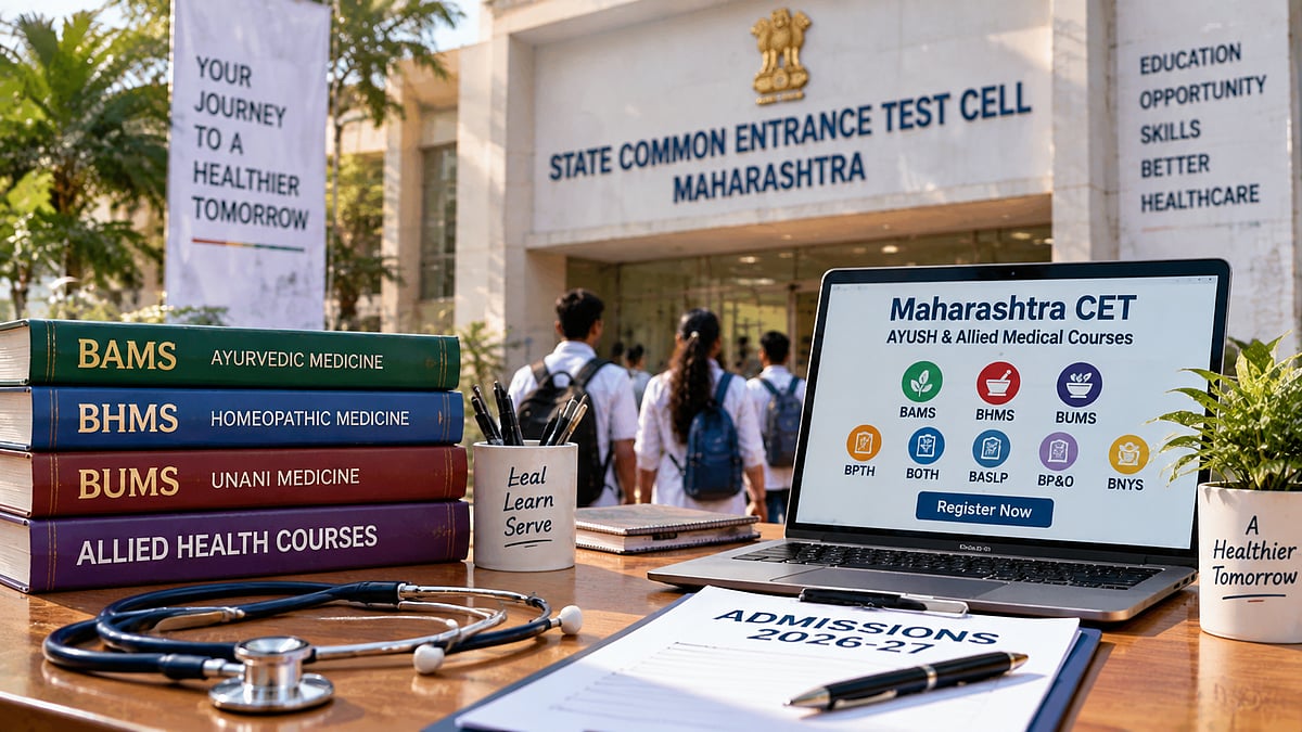 Maharashtra CET Cell Opens AYUSH And Allied Medical Course Admissions 2026, Registration Deadline September 18