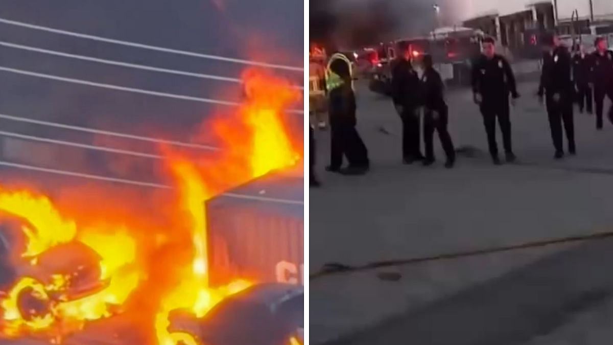3 People Killed As Helicopter Crashes In Los Angeles Hours After Deadly Bus Crash | Videos Surface