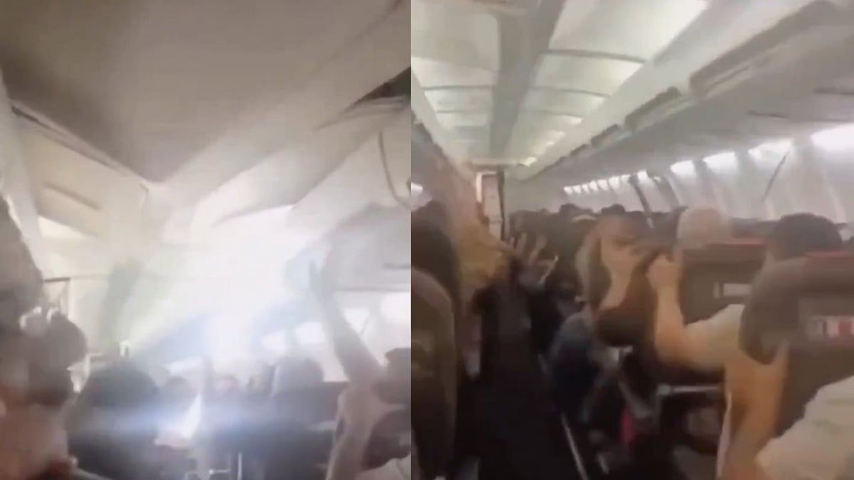 Iran Plane Horror: VIDEO Shows Boeing 737 Falling Apart Mid-Air As Passengers Cry, Pray In Panic