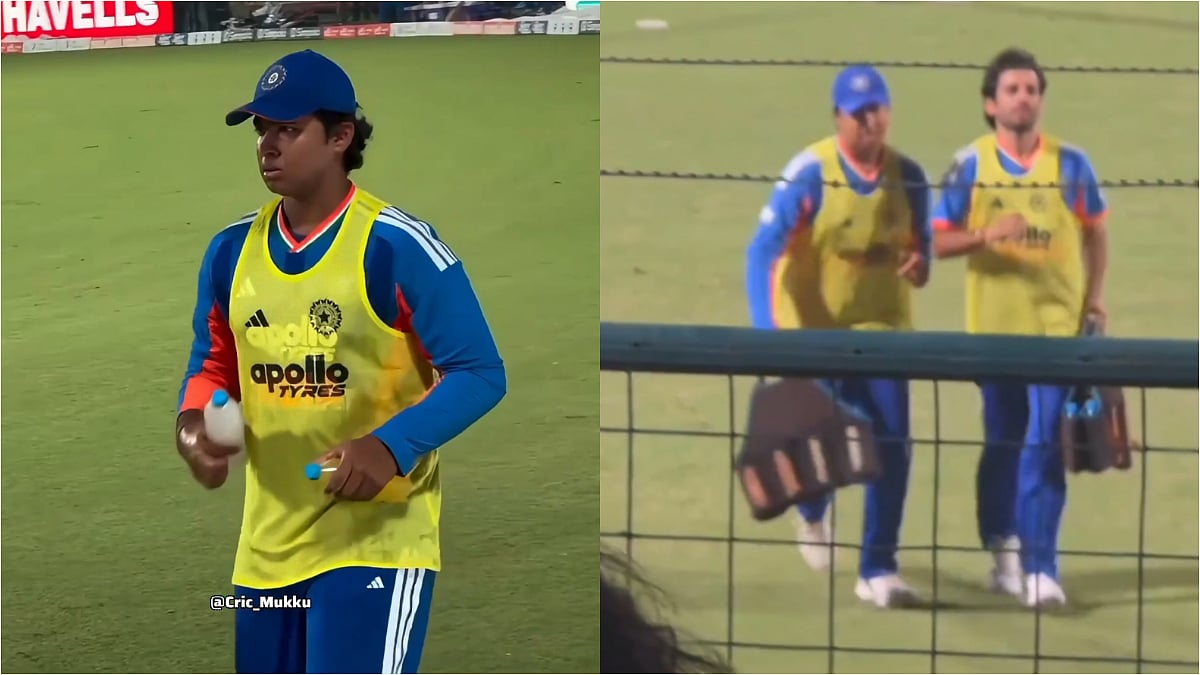 'Bihari Mazdoor Chahiye...': Fans Slam BCCI After Vaibhav Sooryavanshi Spotted Doing Water Duty During IND Vs AFG T20Is; VIDEO