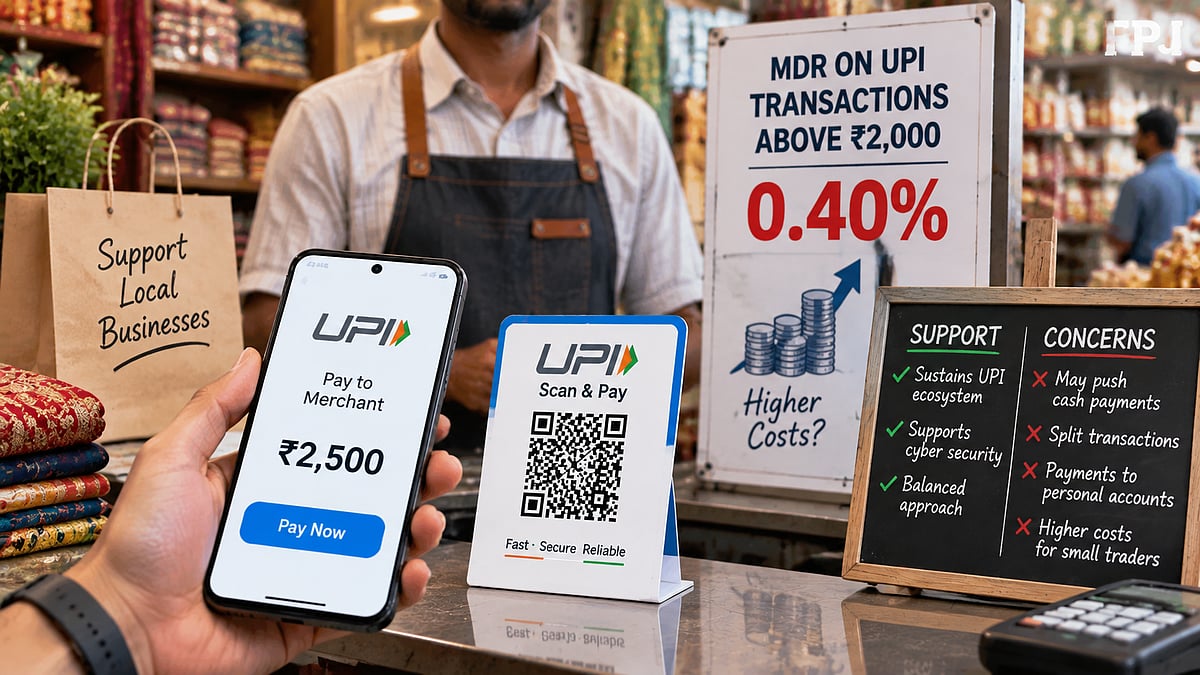UPI MDR Debate: Traders Divided Over 40 Basis Point Charge On Large Digital Payments, Warn Of Cash Shift And Tax Risks