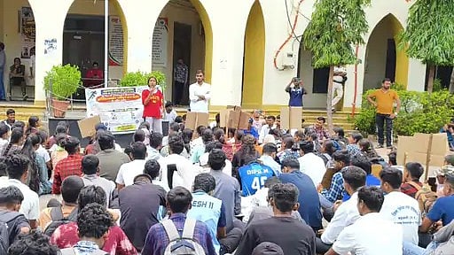 Players Begin Indefinite Satyagraha Over Poor Sports Ground Facilities In MP’s Barwani