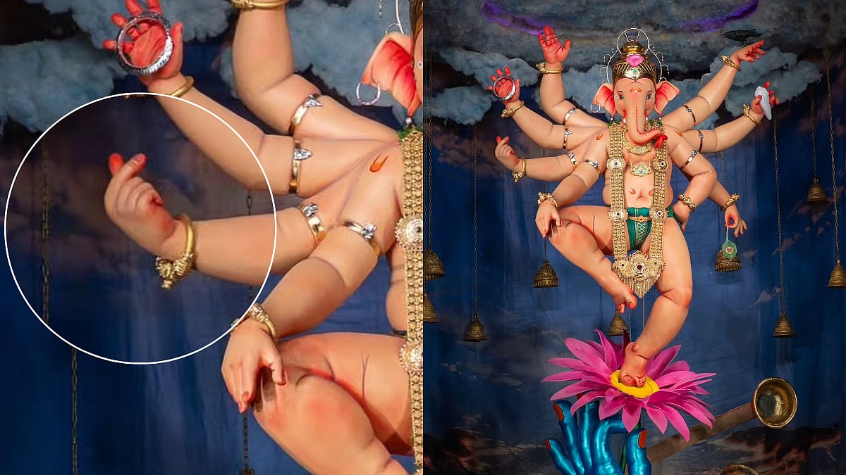 Mumbaicha Raja 2026: What’s The Significance Behind The ‘Korean Finger Heart’ Gesture Seen In Iconic Ganpati Idol?