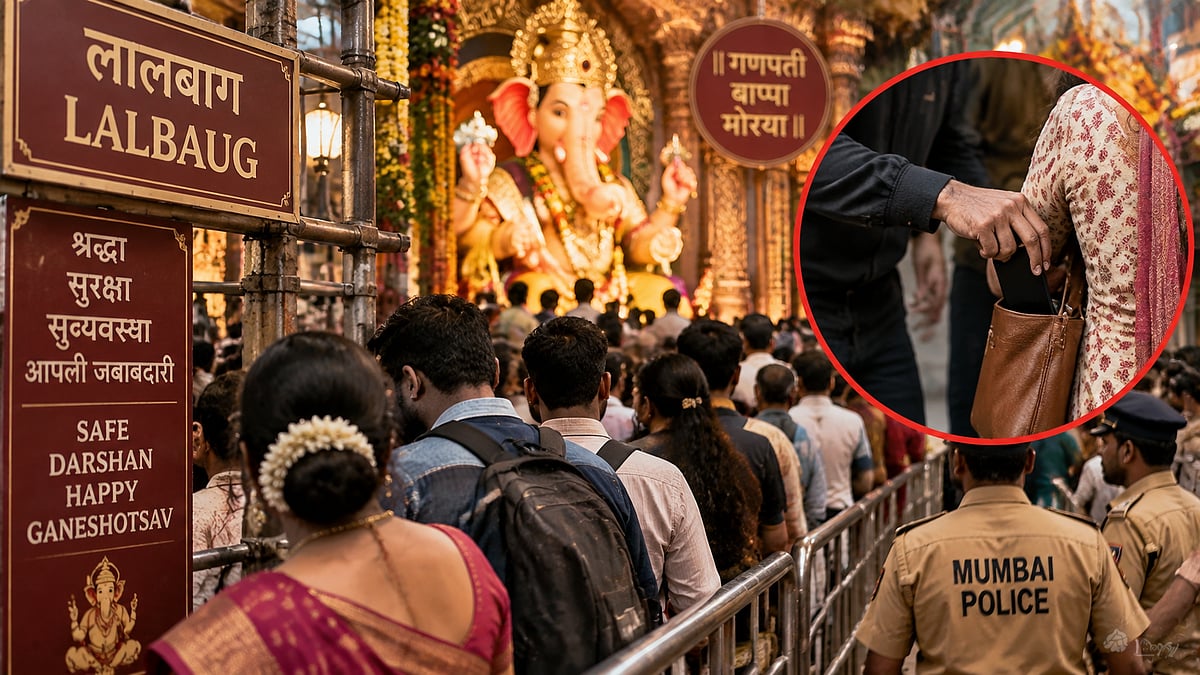 Lalbaug Ganeshotsav Theft Cases: Two Indore Men Arrested As Devotees Report Gold Jewellery, Cash And Mobile Phone Theft