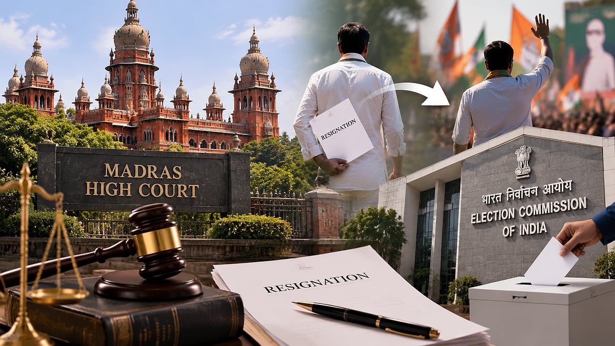 Madras HC Asks EC To Frame Guidelines On MLAs Resigning, Recontesting On Other Party Tickets