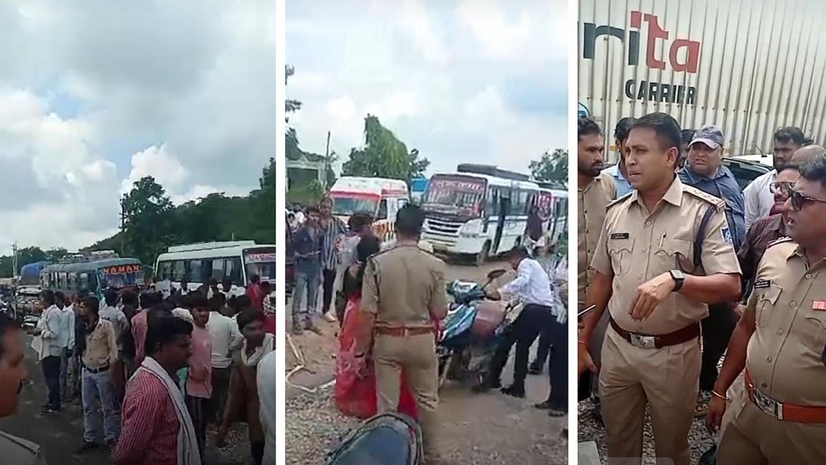 Child On Way To Grandma's Funeral Dies After Speeding Bus Hits Taxi In Chhatarpur; Protesting Villagers Block Highway