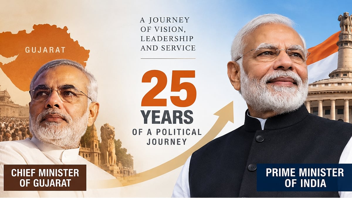 From Gujarat Chief Minister To PM Of India, Narendra Modi's Last 25-Years Political