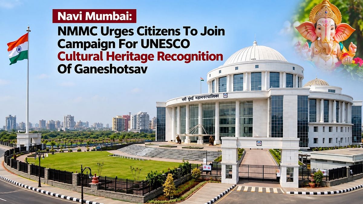 Navi Mumbai: NMMC Urges Citizens To Join Campaign For UNESCO Cultural Heritage Recognition Of Ganeshotsav