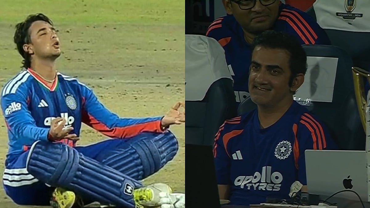 Gautam Gambhir Smiles Emotionally As Abhishek Sharma Shatters Fastest T20I Hundred Record; Watch VIDEO