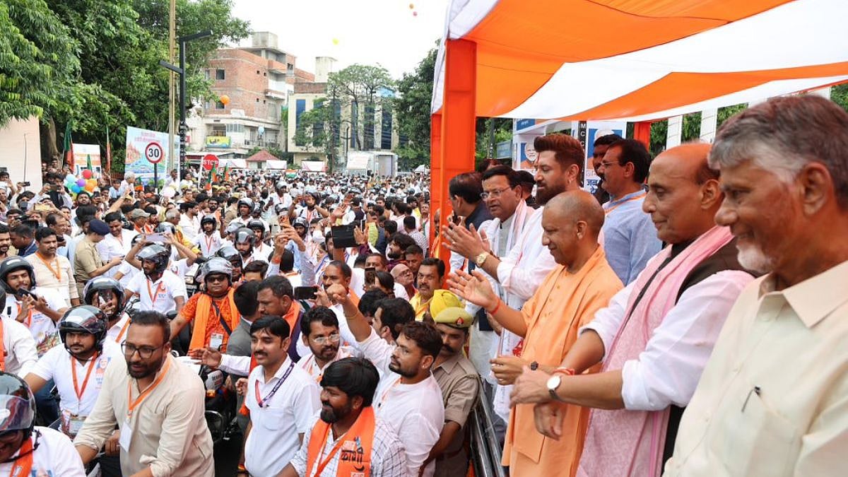 PM Modi 76th Birthday: Defence Minister Rajnath Singh Launches ‘Seva Sankalp’ Yatra, Credits Modi Govnt With Key National Changes | VIDEO