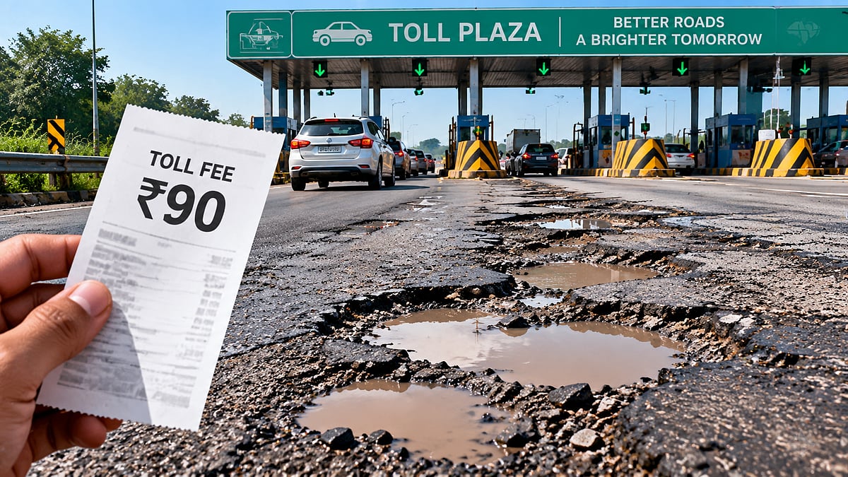 Mumbai Reay Road-Wadala Route Faces 150+ Potholes Despite ₹90 Toll Charges, Transporters Raise Safety Concerns
