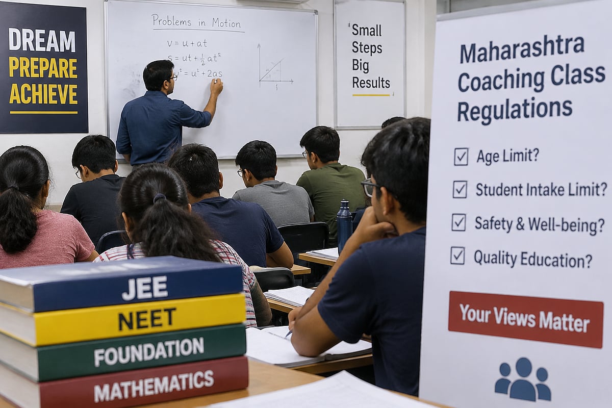 Maharashtra Draft Coaching Class Law Gets Over 15,000 Suggestions; Age, Student Intake Limits Face Opposition