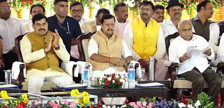 BJP President Nitin Nabin Launches Svamitva Yojana Registration Drive In Indore On PM Modi's Birthday, 30k To Get Land Property Documents | VIDEO 