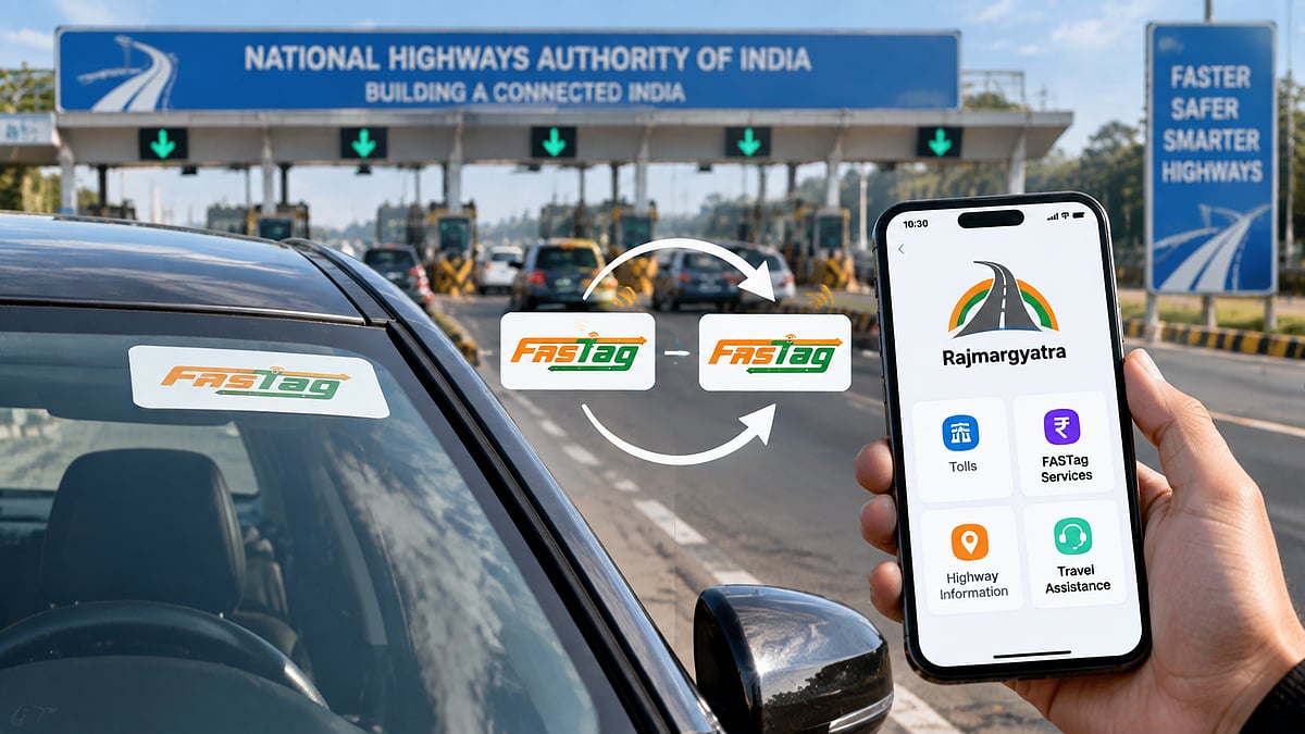 NHAI Launches OneTag On Rajmargyatra App, Allows FASTag Users To Switch Issuers Without New Tag