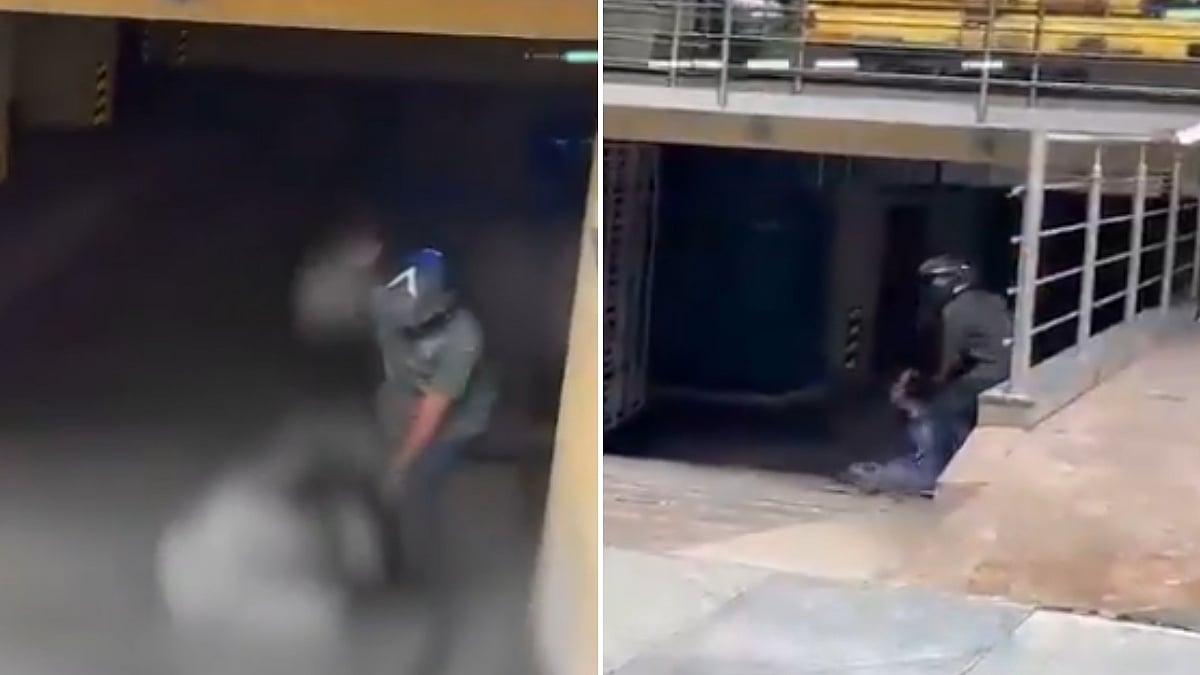 Bengaluru Horror: Nurse Chased, Hacked With Machete Before Husband Throws Acid At Her - VIDEO