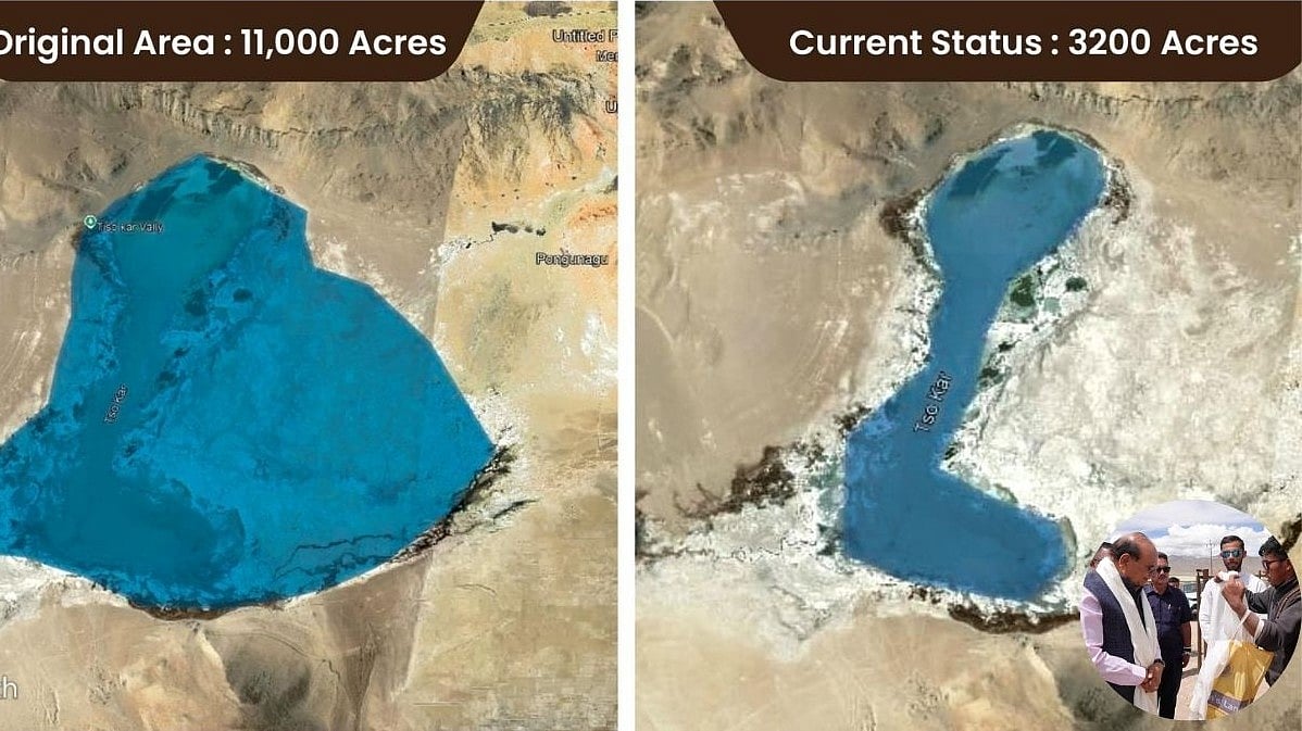320 Million Litres Of Glacier Water A Day: LG VK Saxena’s Ambitious Push To Restore Tso Kar Lake