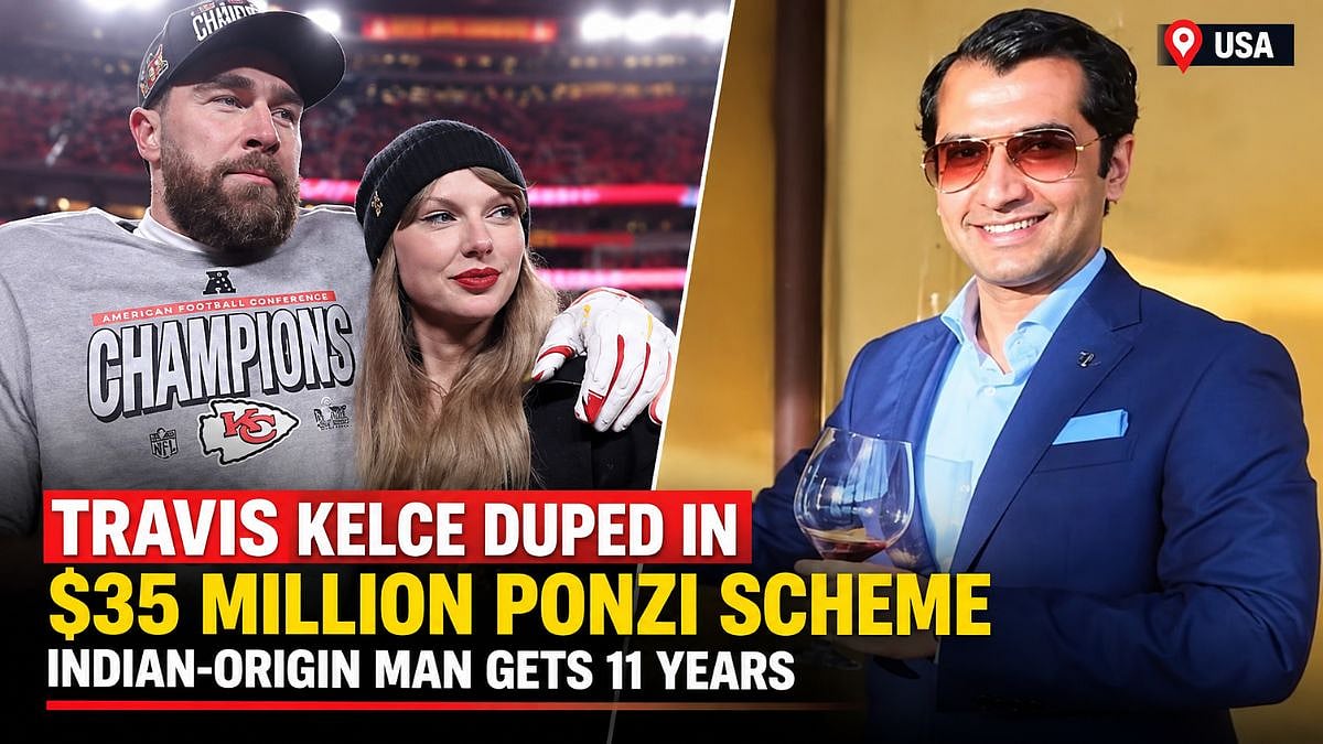 Taylor Swift’s Husband Travis Kelce Duped In $35 Million Ponzi Scheme, Indian-Origin Man Gets 11 Years In Jail