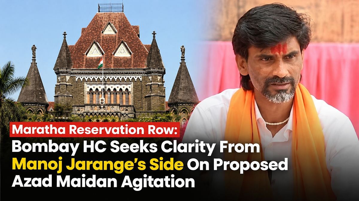 Maratha Reservation Row: Bombay HC Seeks Clarity From Manoj Jarange’s Side On Proposed Azad Maidan Agitation