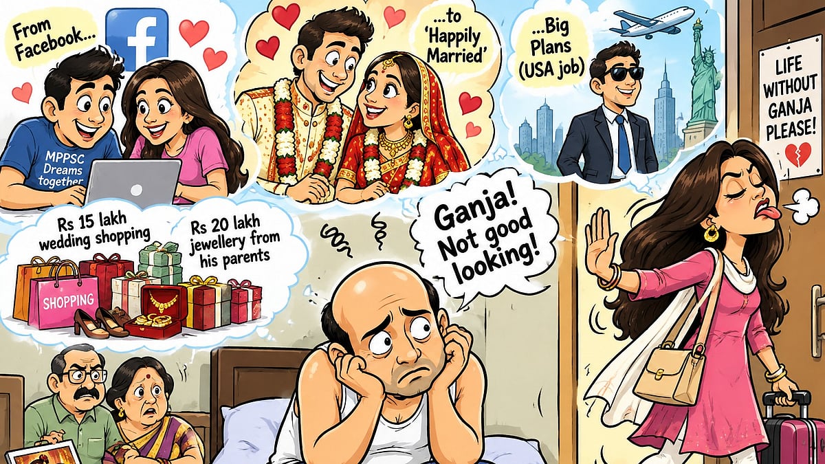 ‘He’s Bald, Not Good Looking’ Facebook Love Marriage Heads For Divorce In Bhopal