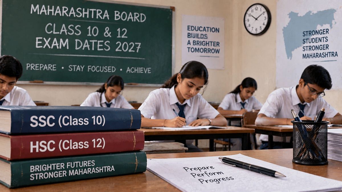 Maharashtra Board Announces SSC, HSC Exam Dates For 2027; Class 12 Exams From February 8, Class 10 From March 1