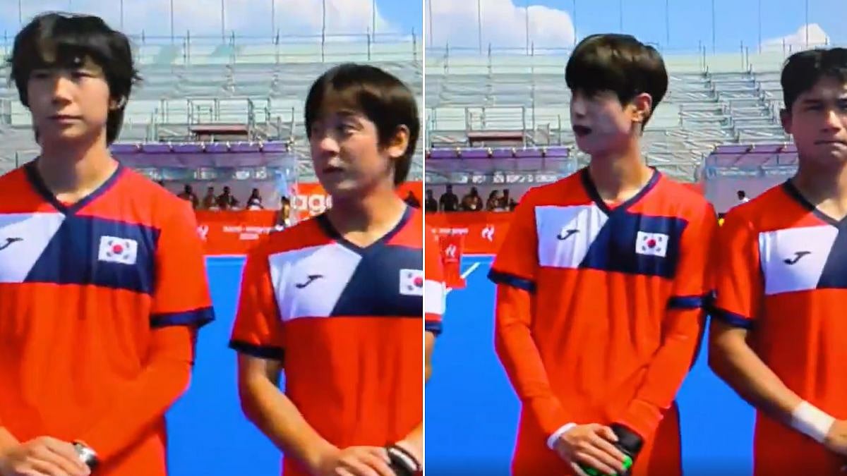 Blunder At Asian Games 2026! North Korea’s Anthem Accidentally Played Before South Korea’s Hockey Match, Players Left Confused | VIDEO