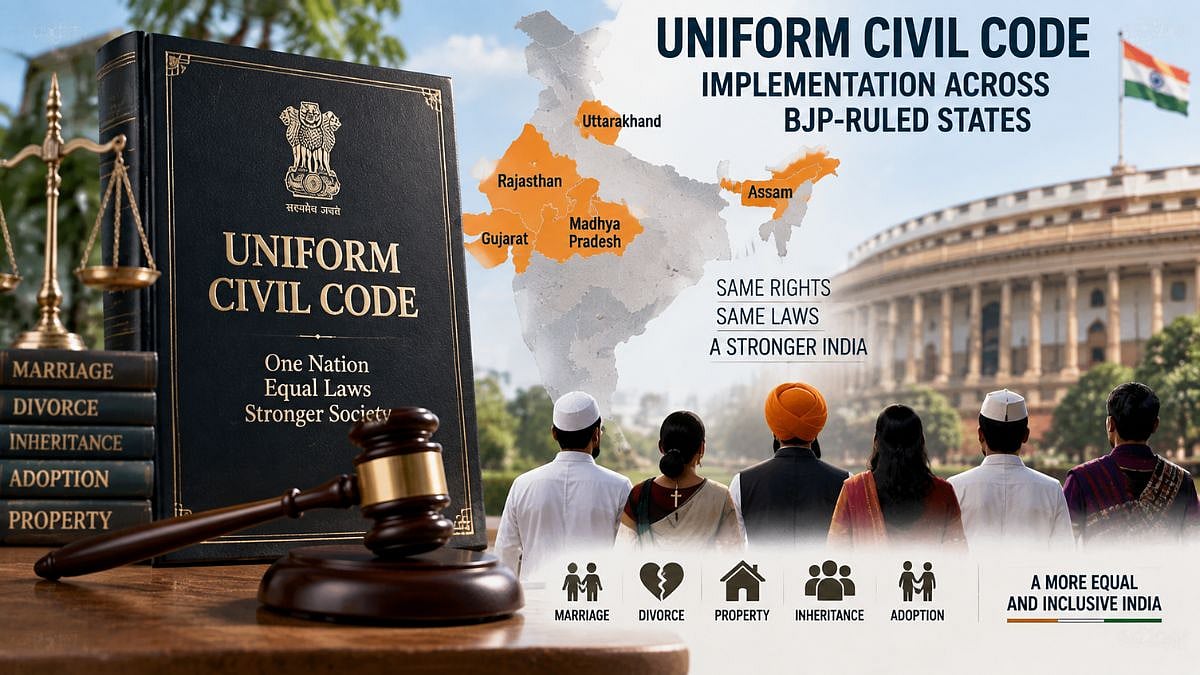 The Central Government Is Set To Implement The Uniform Civil Code In All BJP-Ruled States