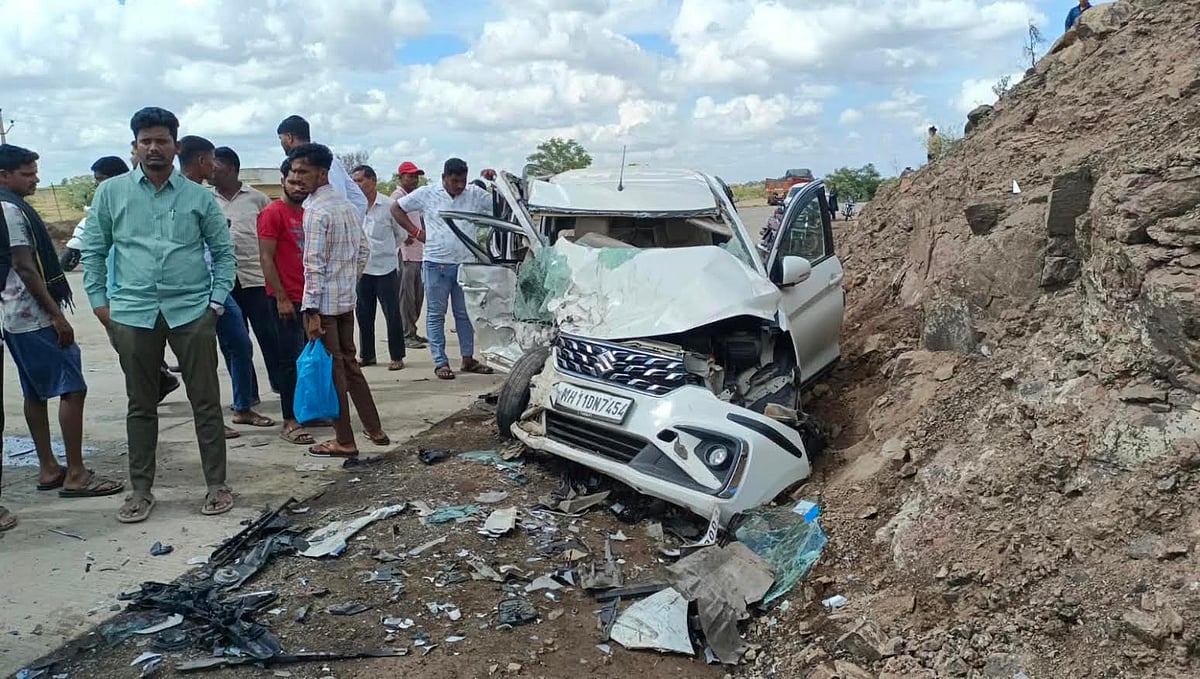 Satara: One Dead, Four Injured In Head-On Collision Between Ertiga, Innova Near Dahivadi