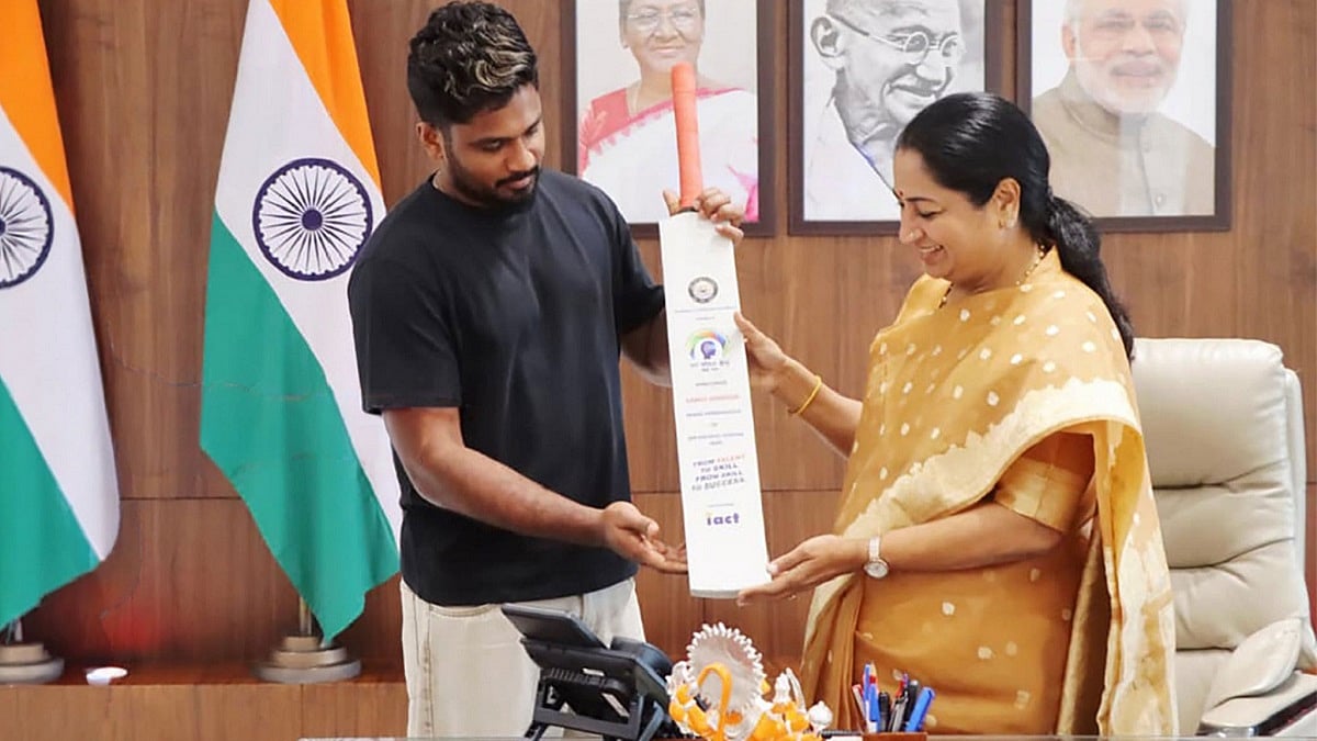 Delhi CM Rekha Gupta Meets Sanju Samson, Congratulates Him On Joining 'Team Delhi'