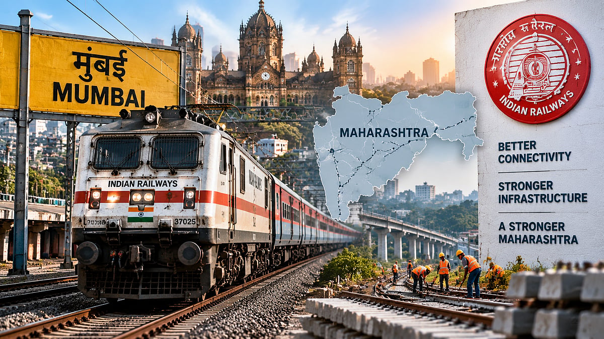 Indian Railways Approves ₹990 Crore Projects In Maharashtra To Boost Rail Capacity & Connectivity