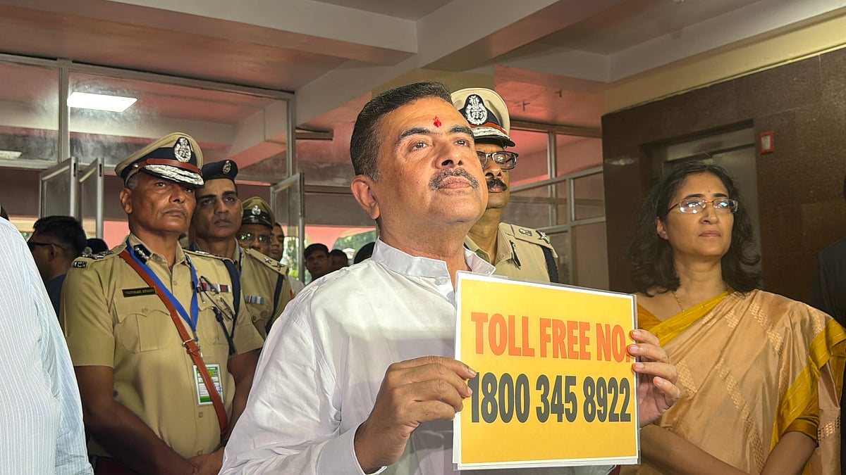 CM Adhikari Launches New Traffic Control Room To Monitor Road Movement Across State