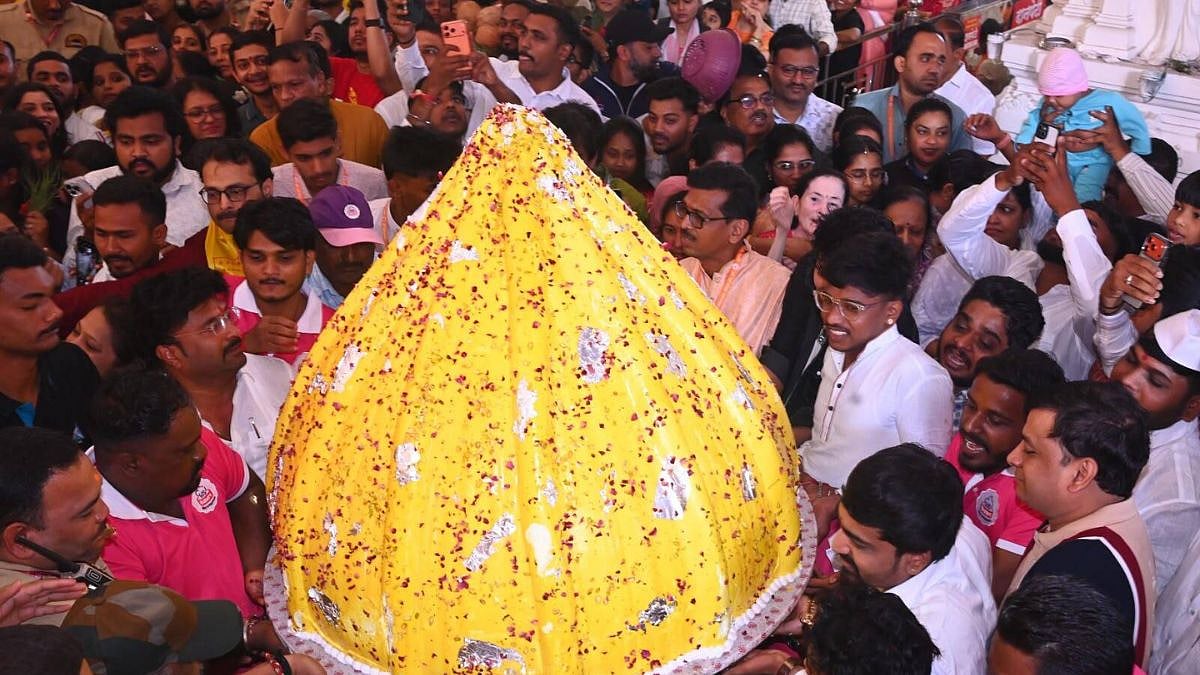 Pune Ganeshotsav 2026: 251-Kg Rasmalai Modak Cake, Giant Motichoor Laddu Offered To Dagdusheth Ganpati