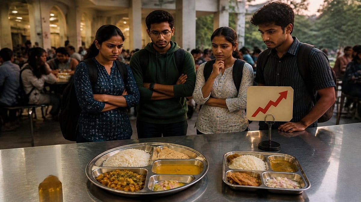 Pune University Hikes Canteen Meal Prices By ₹10, Students Oppose Move
