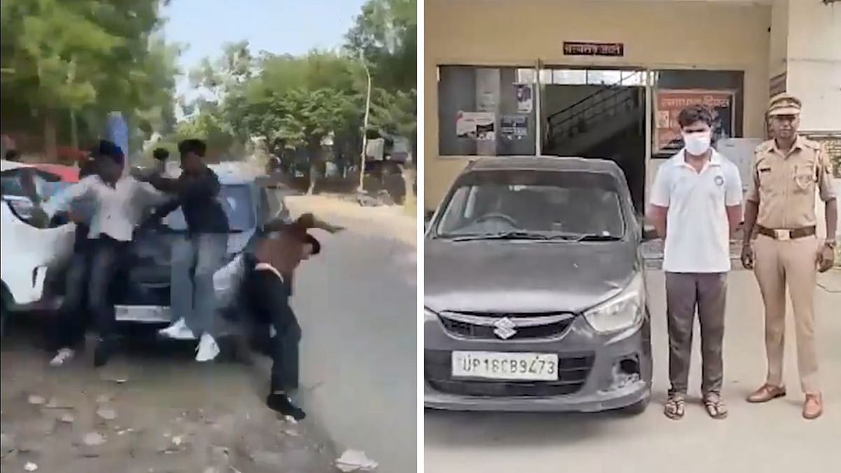 Greater Noida Hit-And-Run: Speeding Car Hits 4 Students On Footpath, Driver Arrested | Video